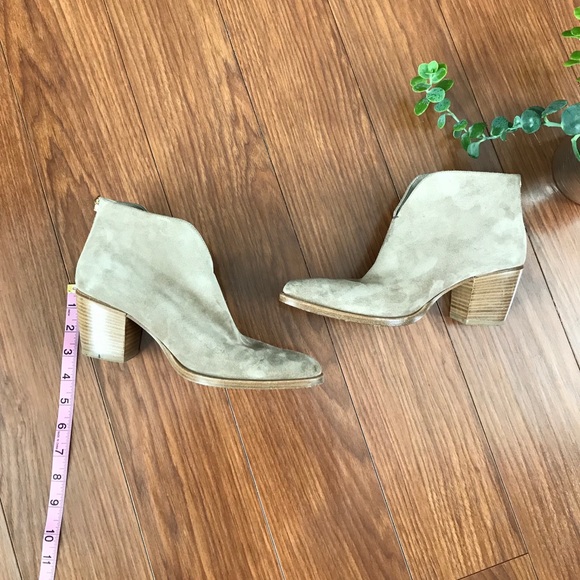 VINCE Suede Havana Ankle Boho Western Boots Size 9 - Picture 3 of 8